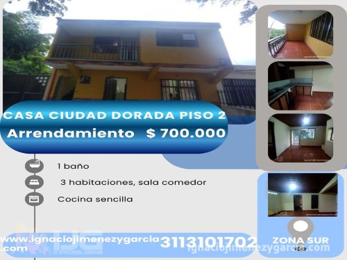 Barrio Ciudad Dorada manzana 4 casa 7 piso 2